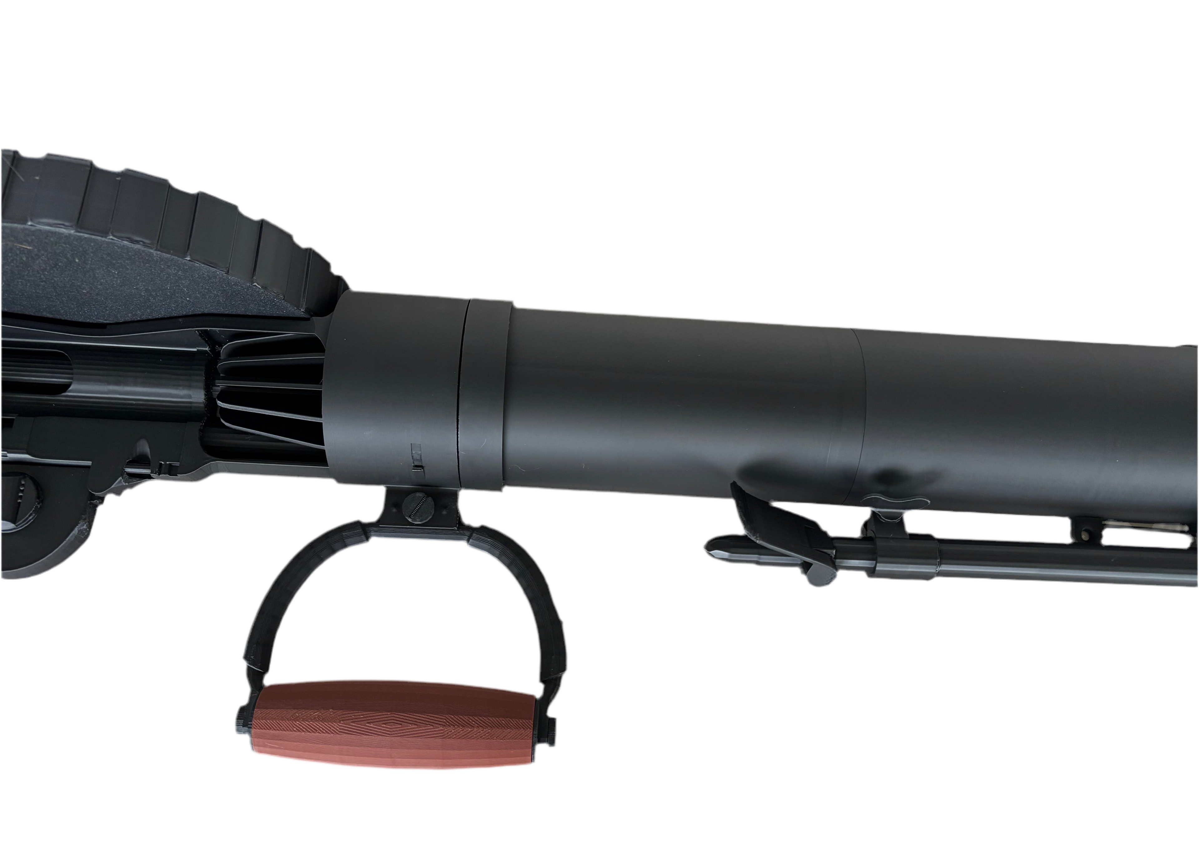 LEWIS Machine Gun WALL MOUNT CUT 50/50 RIGHT SIDE