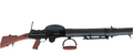 LEWIS Machine Gun WALL MOUNT CUT 50/50 RIGHT SIDE