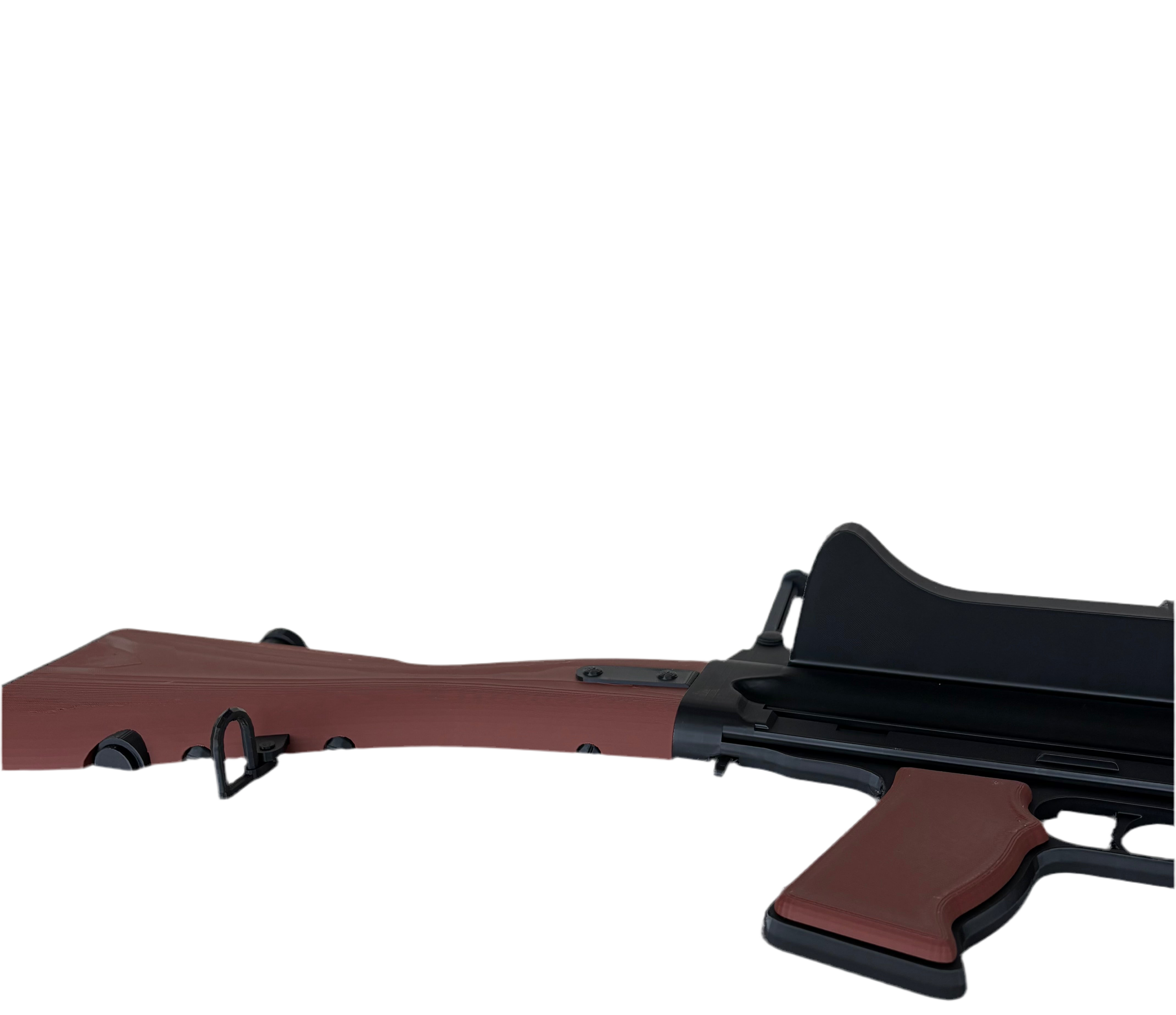 LEWIS Machine Gun WALL MOUNT CUT 50/50 RIGHT SIDE