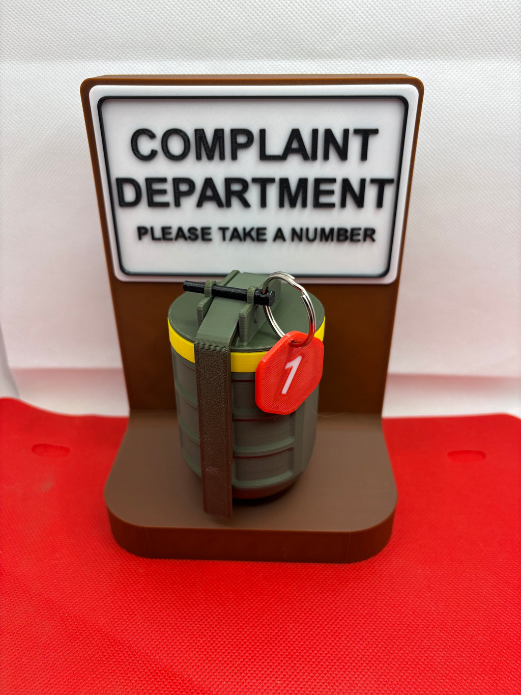 Grenade F1 Aussie Complaint Department