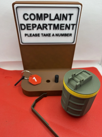 Grenade F1 Aussie Complaint Department